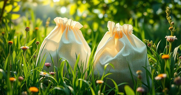 Sacolas de Amido de Milho: Sustentabilidade e Praticidade