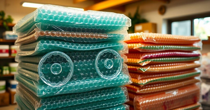 Como Usar Plástico Bolha Reciclado para Proteger seus Produtos