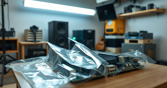 Plástico Antiestático: Como Escolher e Aplicar na Proteção de Equipamentos Eletrônicos