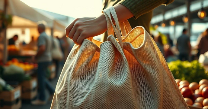 Sacolas compostáveis transformam consumo sustentável e reduzem resíduos