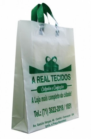 Sacolas biodegradaveis personalizadas